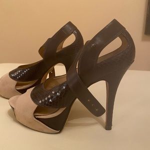 High heel shoes